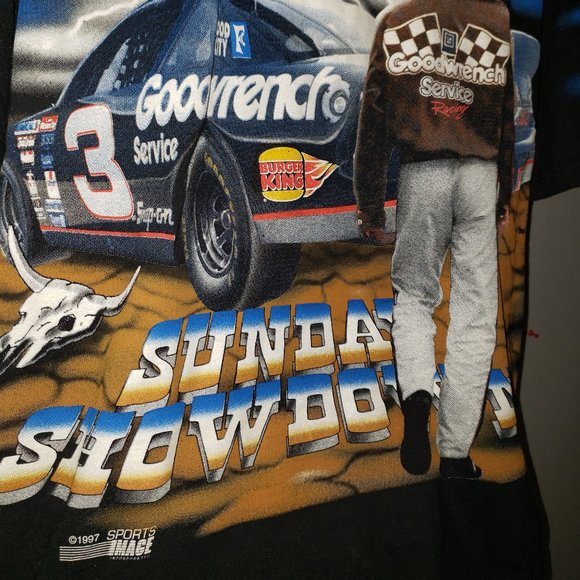 Vintage Dale Earnhardt Sr. "700 Charging Horses" Tee - Picture 6 of 8